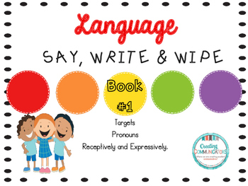 Say, Write & Wipe- Pronouns