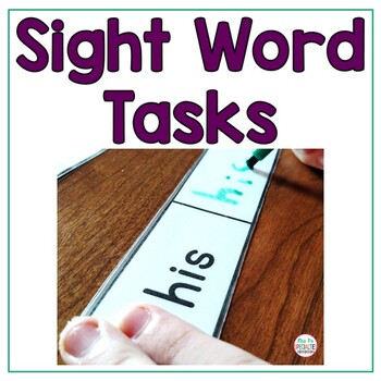 Sight Word Tasks: 2 Levels