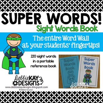 Sight Words Reference Book