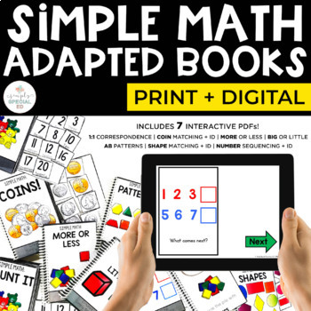 Simple Math Adapted Books