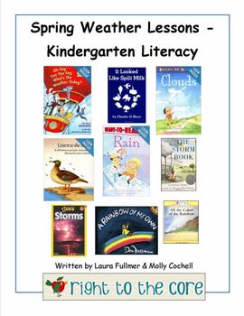 Spring Weather - Kindergarten Literacy Activities