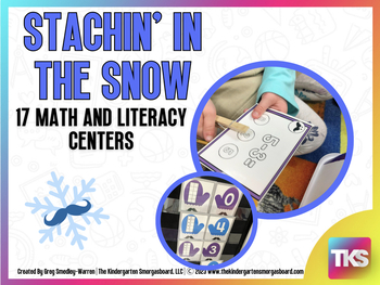 Stachin' Through The Snow!  A Common Core Winter Center Pack!