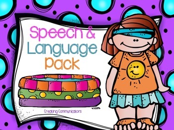 Summer Speech and Language Pack