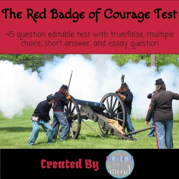 The Red Badge of Courage Test with Answers