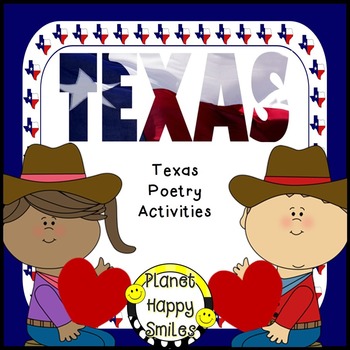 Texas Poem and Activities ~ T-E-X-A-S, Planet Happy Smiles
