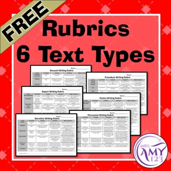 Text Type Rubrics