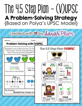 A UPSC-Based Problem Solving Strategy {The 4 (.5) Step Plan}
