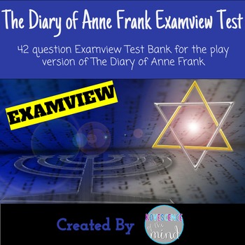 The Diary of Anne Frank Play Test Question Bank