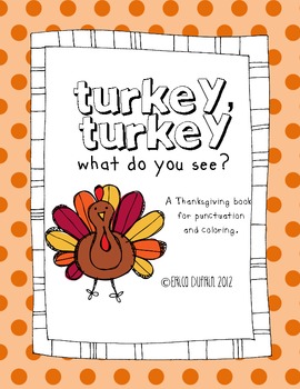 Turkey Punctuation and Coloring