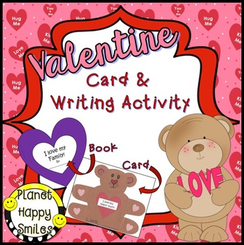 Valentine Card and Writing Activity