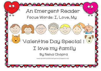 Valentine Day Emergent Reader!