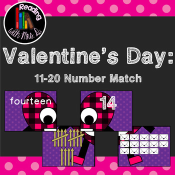 Valentine's Day 11-20 Number Match Puzzle Game