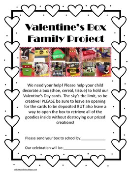 Valentine's Day Collection Box Homework Project