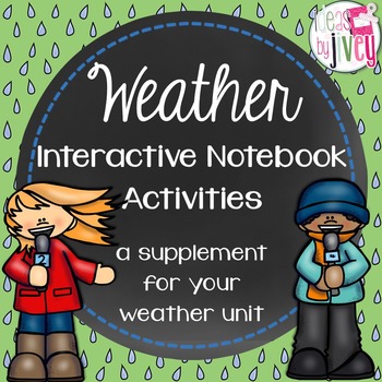 Weather Interactive Notebook Activities
