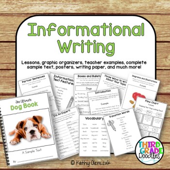Informational Writing -- Common Core Aligned