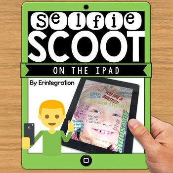 iPad End of Year Game - Selfie Scoot using a free app - Pi